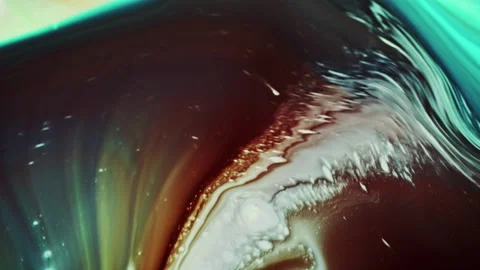 Abstract Colorful Ink Paint Diffusion Surreal Spread Shapes Stock-Footage 298274527