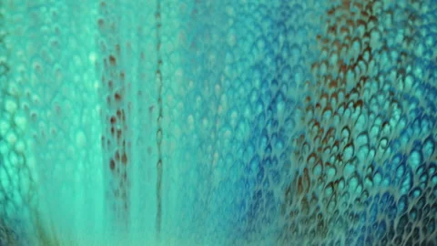 Abstract Colorful Ink Paint Diffusion Surreal Spread Shapes Stock Footage 298390957