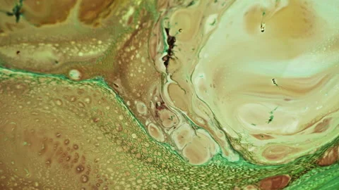 Abstract Colorful Ink Paint Diffusion Surreal Spread Shapes Stock Footage 298420017