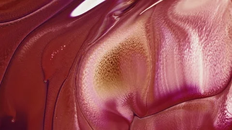 Abstract Colorful Ink Paint Diffusion Surreal Spread Shapes Stock Footage 298482314