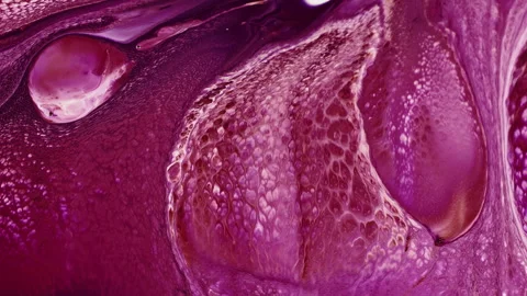 Abstract Colorful Ink Paint Diffusion Surreal Spread Shapes Video stock 298486361