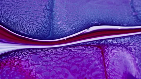 Abstract Colorful Ink Paint Diffusion Surreal Spread Shapes Video stock 298508534