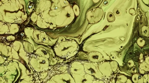 Abstract Colorful Ink Paint Diffusion Surreal Spread Shapes Stock Footage 298521908