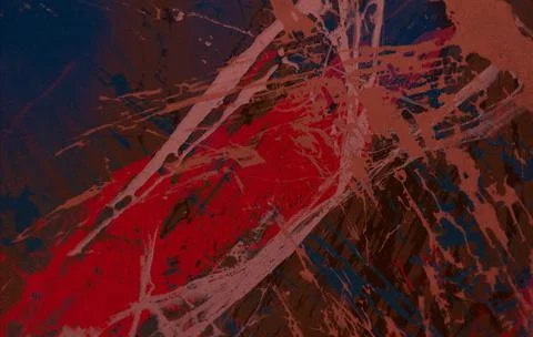 Abstract colorful ink pattern. Texture backdrop for various projects. Stock Illustration