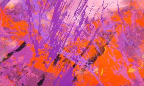 Abstract colorful ink pattern. Texture backdrop for various projects. Stock Illustration