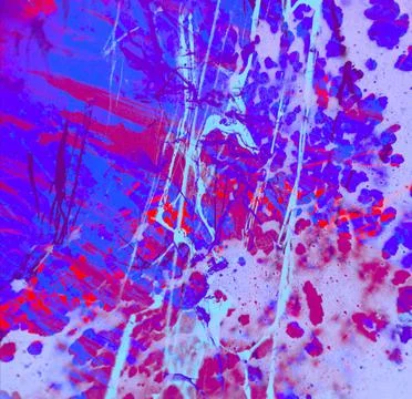 Abstract colorful ink pattern. Texture backdrop for various projects. Stock Illustration