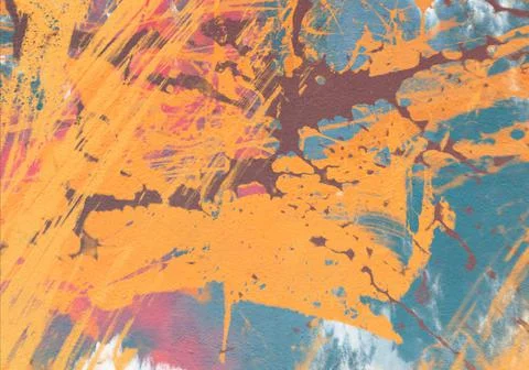 Abstract colorful ink pattern. Texture backdrop for various projects. Stock Illustration