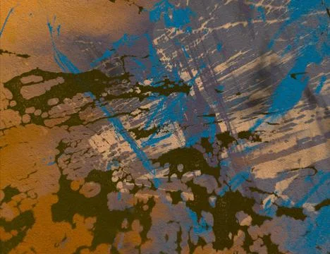 Abstract colorful ink pattern. Texture backdrop for various projects. Illustrazione stock