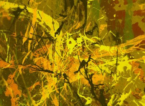 Abstract colorful ink pattern. Texture backdrop for various projects. Stock Illustration