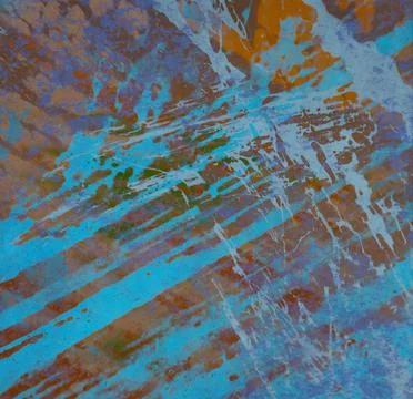 Abstract colorful ink pattern. Texture backdrop for various projects. Stock Illustration