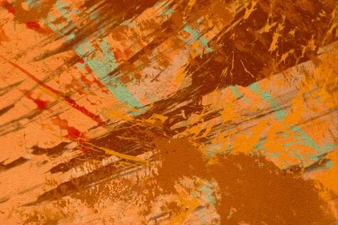 Abstract colorful ink pattern. Texture backdrop for various projects. Illustrazione stock