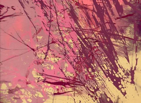 Abstract colorful ink pattern. Texture backdrop for various projects. Stock Illustration