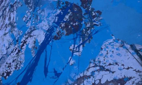 Abstract colorful ink pattern. Texture backdrop for various projects. Stock Illustration