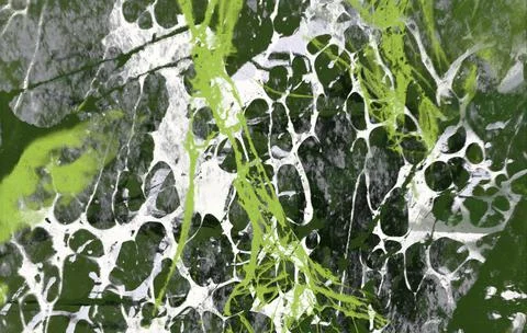 Abstract colorful ink pattern. Texture backdrop for various projects. Stock Illustration