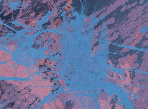 Abstract colorful ink pattern. Texture backdrop for various projects. Illustrazione stock