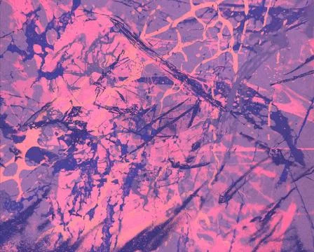 Abstract colorful ink pattern. Texture backdrop for various projects. Illustrazione stock