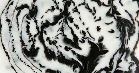 Abstract Colorful Ink Splatter for overlay Stock Footage 100351853