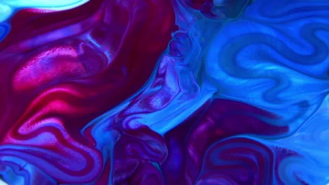 Abstract Colorful Invert Paint Exploding Texture 72 Stock Footage 144413606