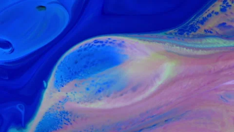 Abstract Colorful Invert Paint Exploding Texture 86 Stock Footage 144517108