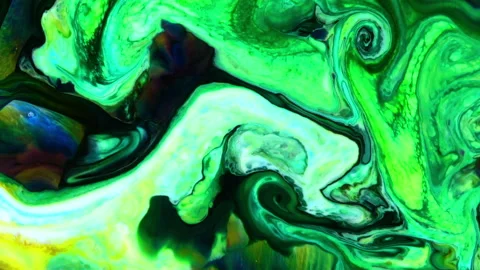 Abstract Colorful Invert Sacral Paint  Exploding Texture 288 Video stock 161441368