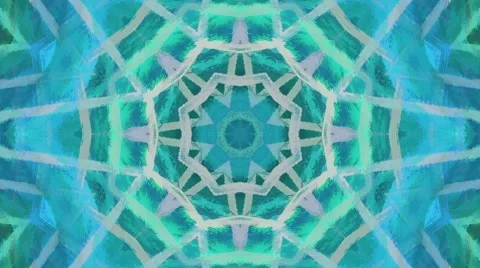 Abstract colorful kaleidoscopic loopable motion graphic background Stock Footage 68167836