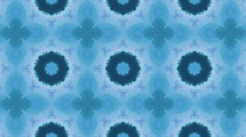 Abstract colorful kaleidoscopic loopable motion graphic background Stock Footage