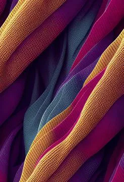 Abstract colorful knitting pattern Stock Illustration