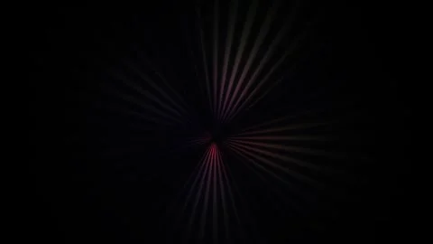 Abstract colorful laser light rays rotating on dark black background motion.. Stock Footage 346319506