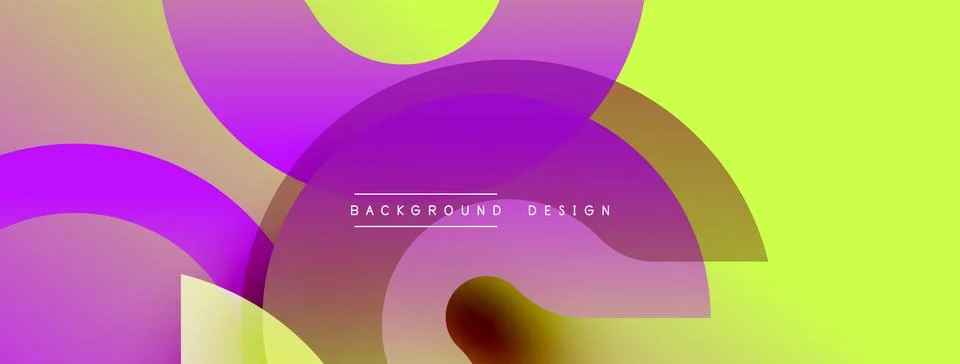 Abstract colorful layers create dynamic visual flow. Soft gradients blend, イラスト素材