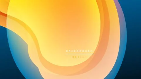Abstract colorful layers create dynamic visual effect. Gradient hues blend, Ilustración de archivo