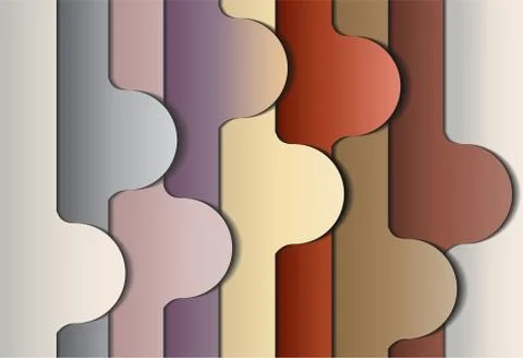 Abstract colorful layout. Stock Illustration