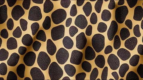 Abstract colorful, leopard animation textile animation Stock Footage 220106065