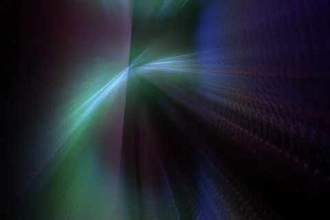 Abstract Colorful Light Burst Effect Stock-Illustration