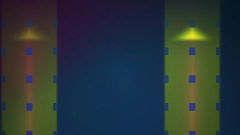 Abstract colorful light display sequence. Stock Footage 335346473