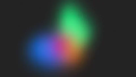 Abstract Colorful Light Gradient Swirl on Dark Background, Smooth Vibrant Ble Stock Footage 333467095