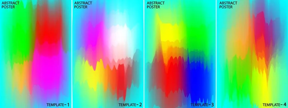 Abstract colorful light rays background with vibrant gradient spectrum 스톡 일러스트