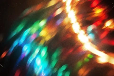 Abstract Colorful Light Reflection Grainy Texture Background Stock Illustration