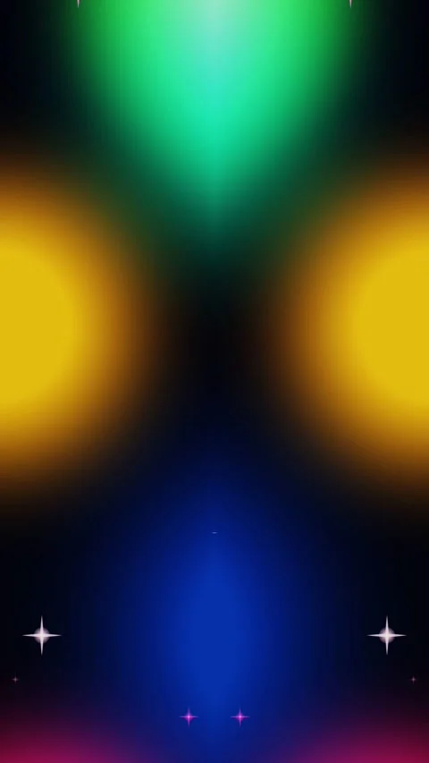 Abstract Colorful Light Transitions with Sparkles Background Stockbeeldmateriaal 344917672