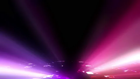 Abstract Colorful Lights Background Loop Video stock 132044217