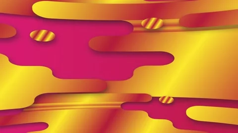 Abstract colorful line waves abstract motion background. 4k Seamless loop Stock Footage 168368101