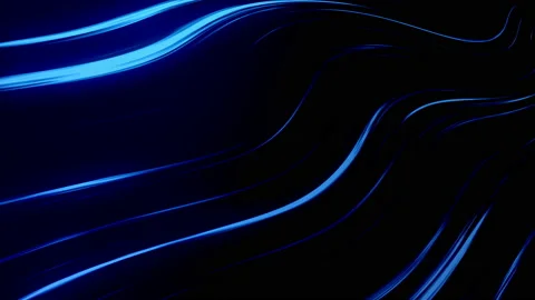 Abstract Colorful Lines Background Loop Vídeo Stock 138480901