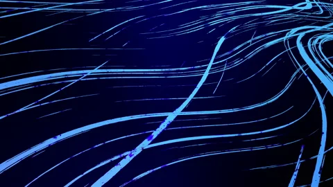 Abstract Colorful Lines Background Loop Stock-Footage 138513348