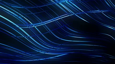 Abstract Colorful Lines Background Loop Видео 138615181