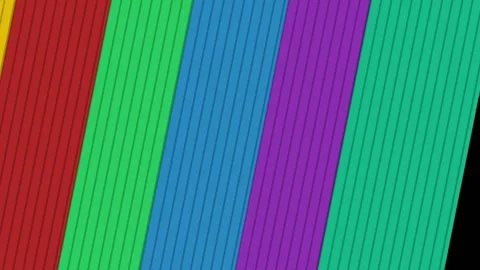 Abstract colorful lines background motion video Stock-Footage 346234892