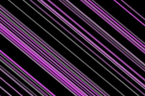 Abstract colorful lines on black background Stock Illustration
