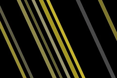 Abstract colorful lines on black background Stock Illustration