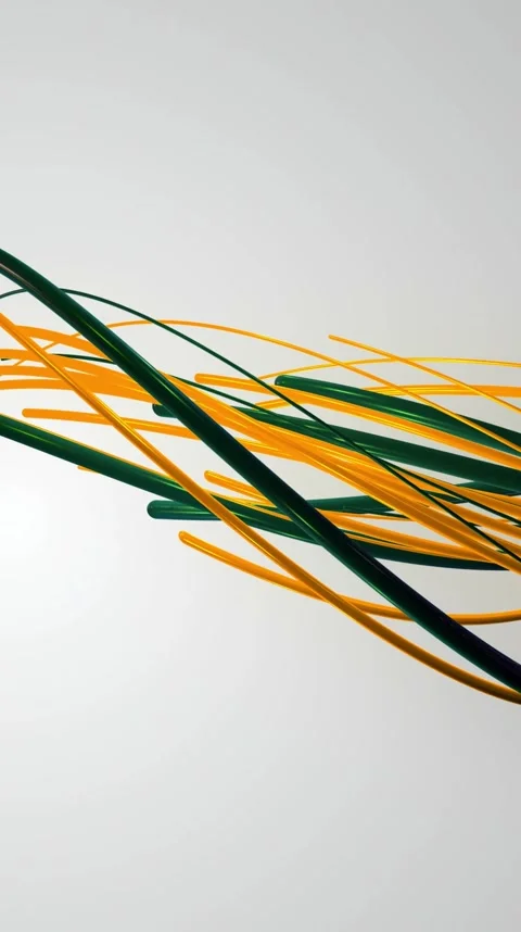 Abstract Colorful Lines on a Light Background for Creative Use Stock Footage 306577485