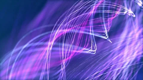 Abstract Colorful Lines Motion Background Loop 스톡 동영상 198022028
