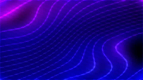 Abstract Colorful Lines Pattern Loop Vídeo Stock 137171908