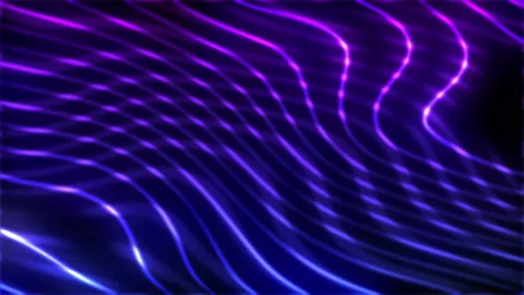 Abstract Colorful Lines Pattern Loop Video stock 137173627